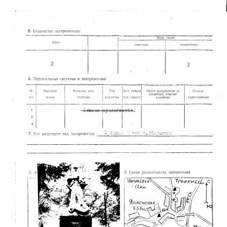  Братская могила в центре с. Яблоновка Белоцерковского района