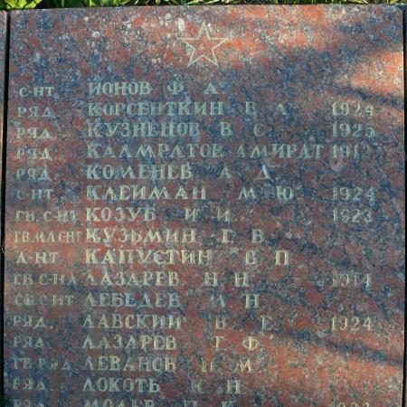 Братская могила в с. Глебовка Вышгородского района