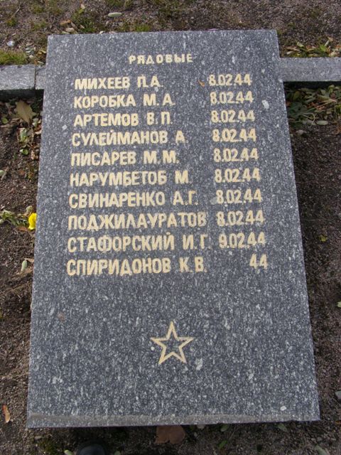 Воинское кладбище в парке им. 40-летия освобождения Днепропетровска