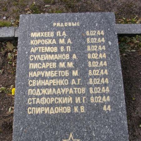 Воинское кладбище в парке им. 40-летия освобождения Днепропетровска