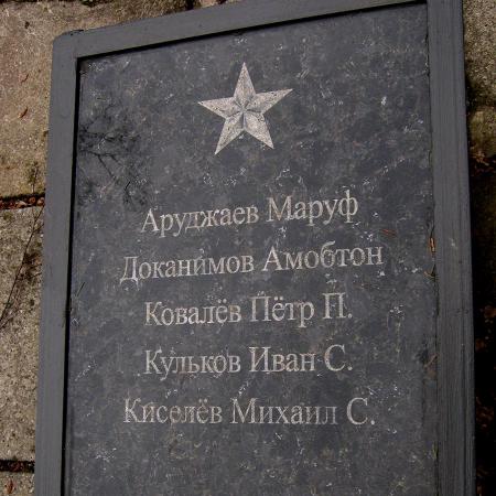 Братская могила возле сельсовета в с. Червленое 