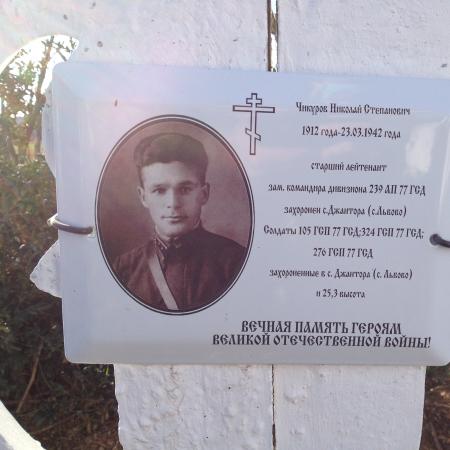 с. Львово (Джантора), братское воинское захоронение