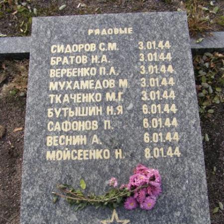Воинское кладбище в парке им. 40-летия освобождения Днепропетровска