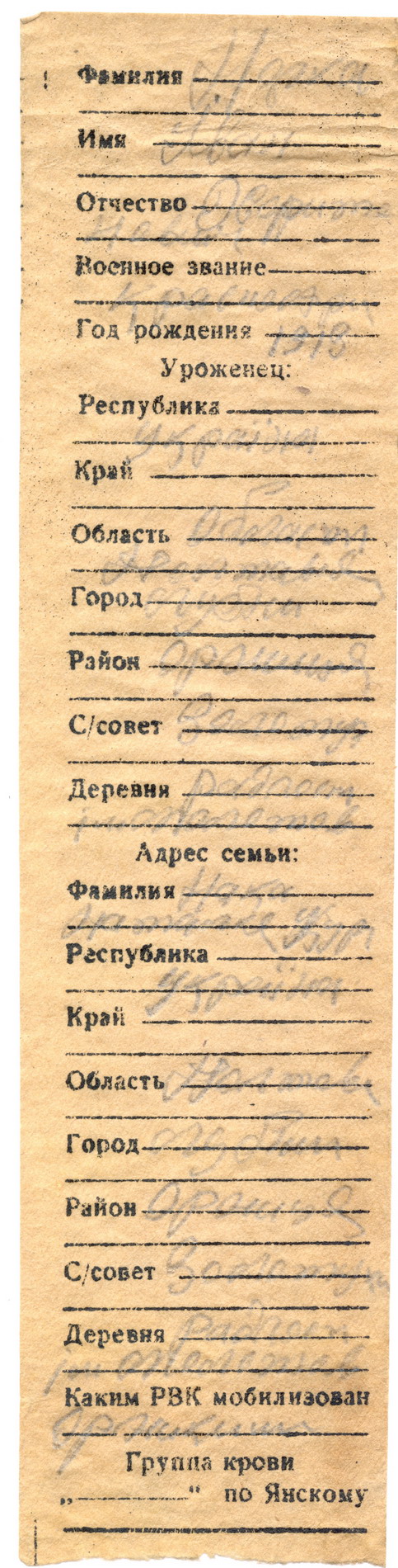 Норка Иван Харитонович
