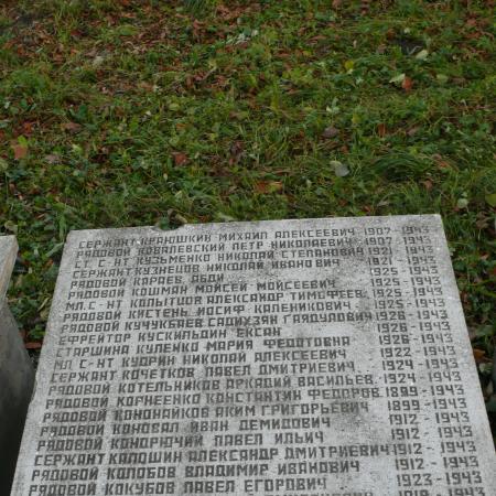 с. Чоповичи, братское воинское захоронение