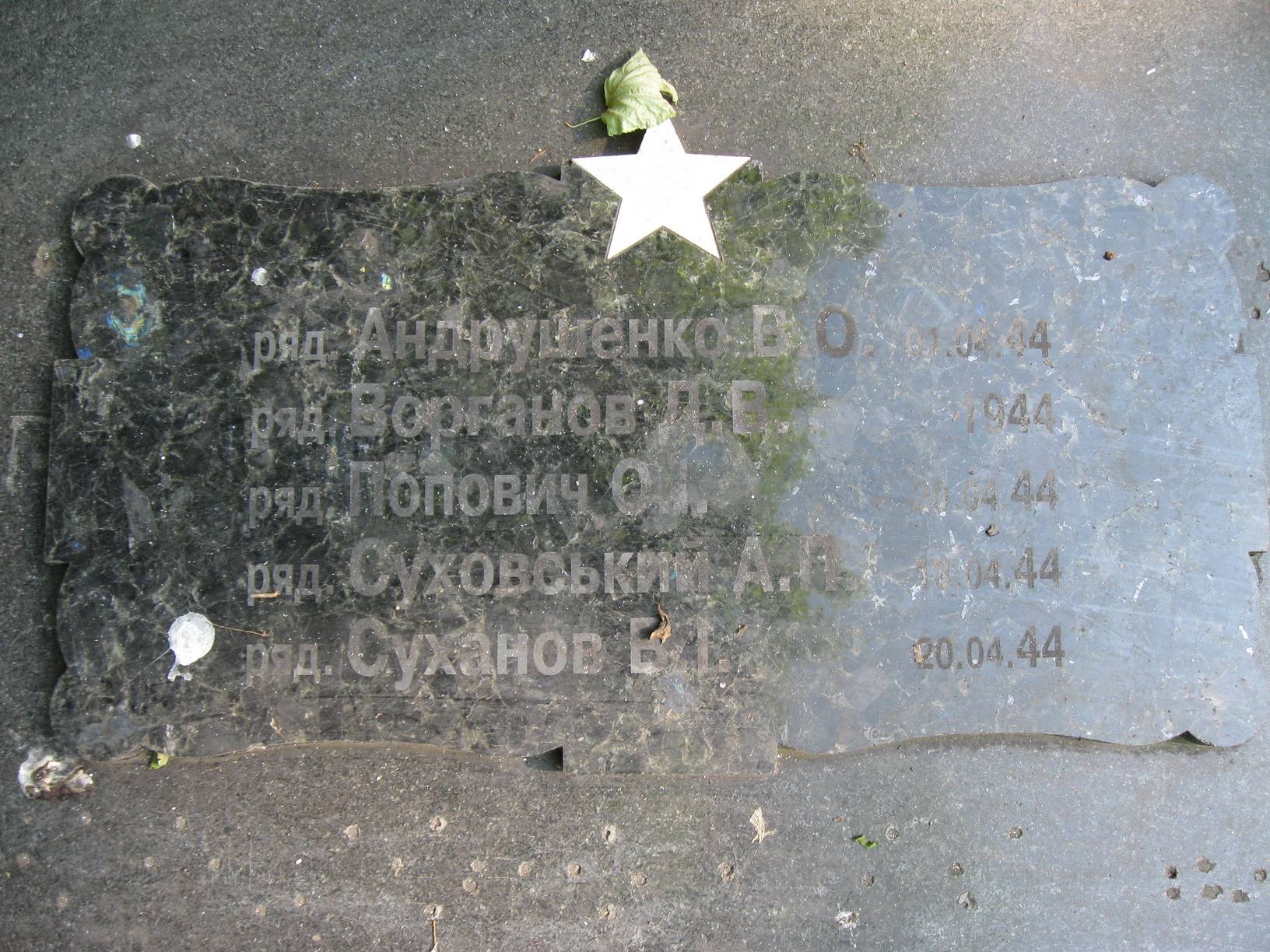 Тернополь, парк славы