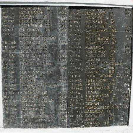 Братская могила в с. Дмитровка Шахтерского района