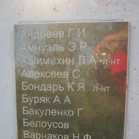 Памятник курсантам военно-морского училища береговой обороны им. ЛКСМУ