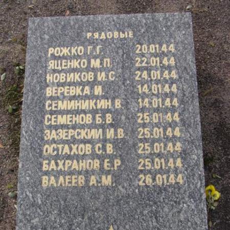 Воинское кладбище в парке им. 40-летия освобождения Днепропетровска