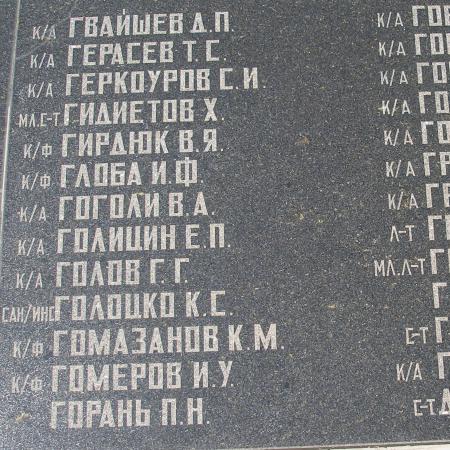 Братское кладбище защитников Севастополя 1941-1944 гг., ул. Пожарова, городское кладбище