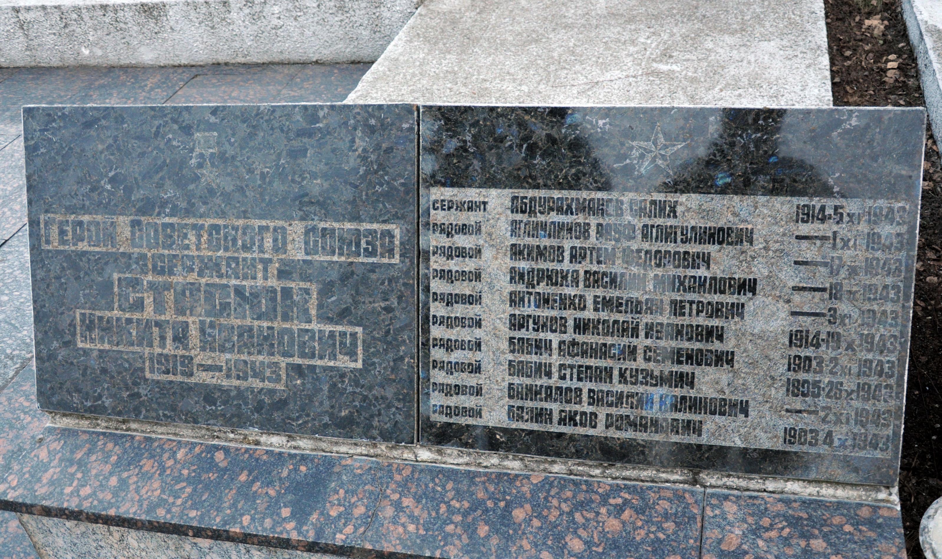 Братская могила в с. Новые Петровцы Вышгородского района