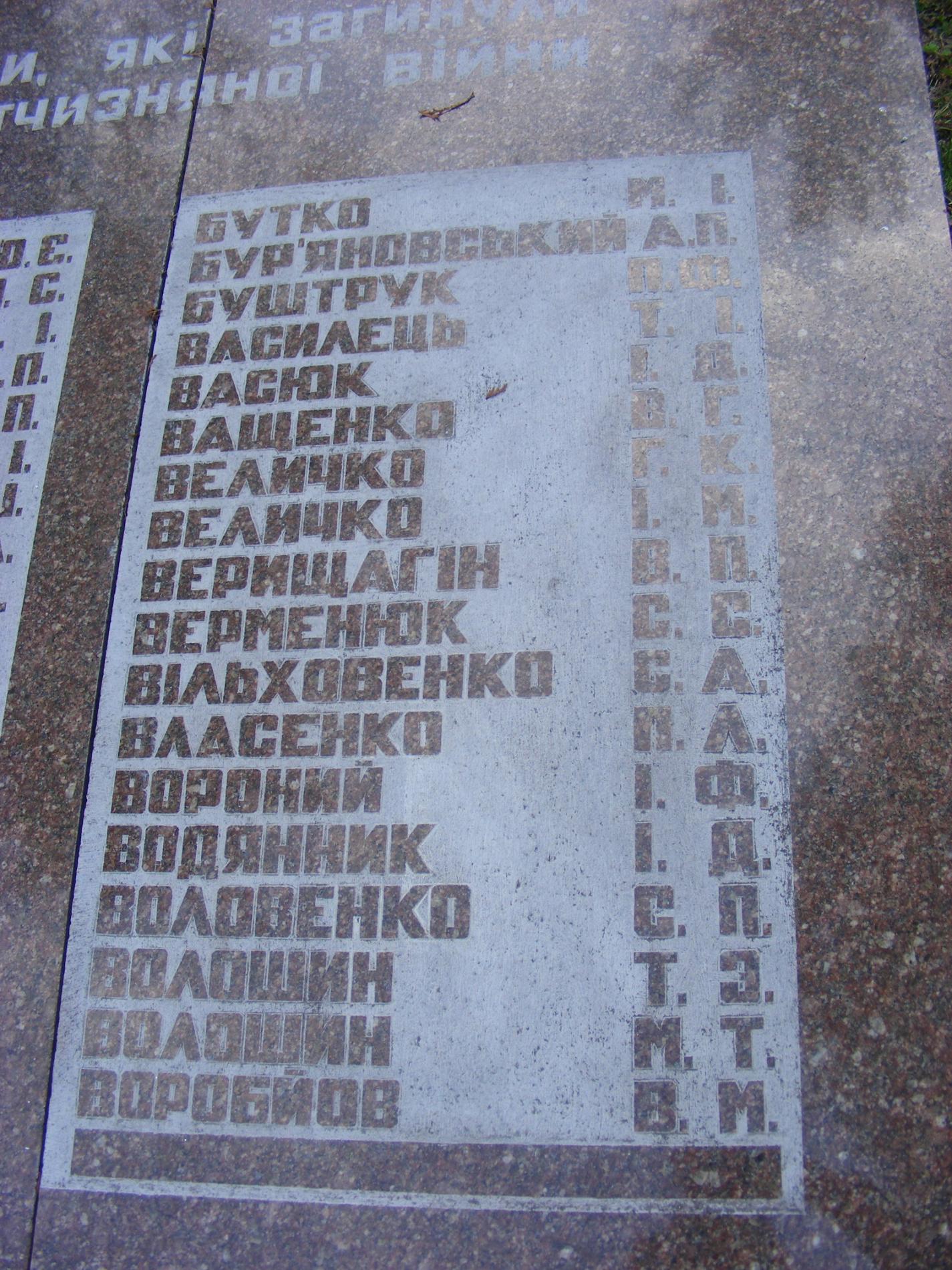 Мемориал защитников г. Бровары