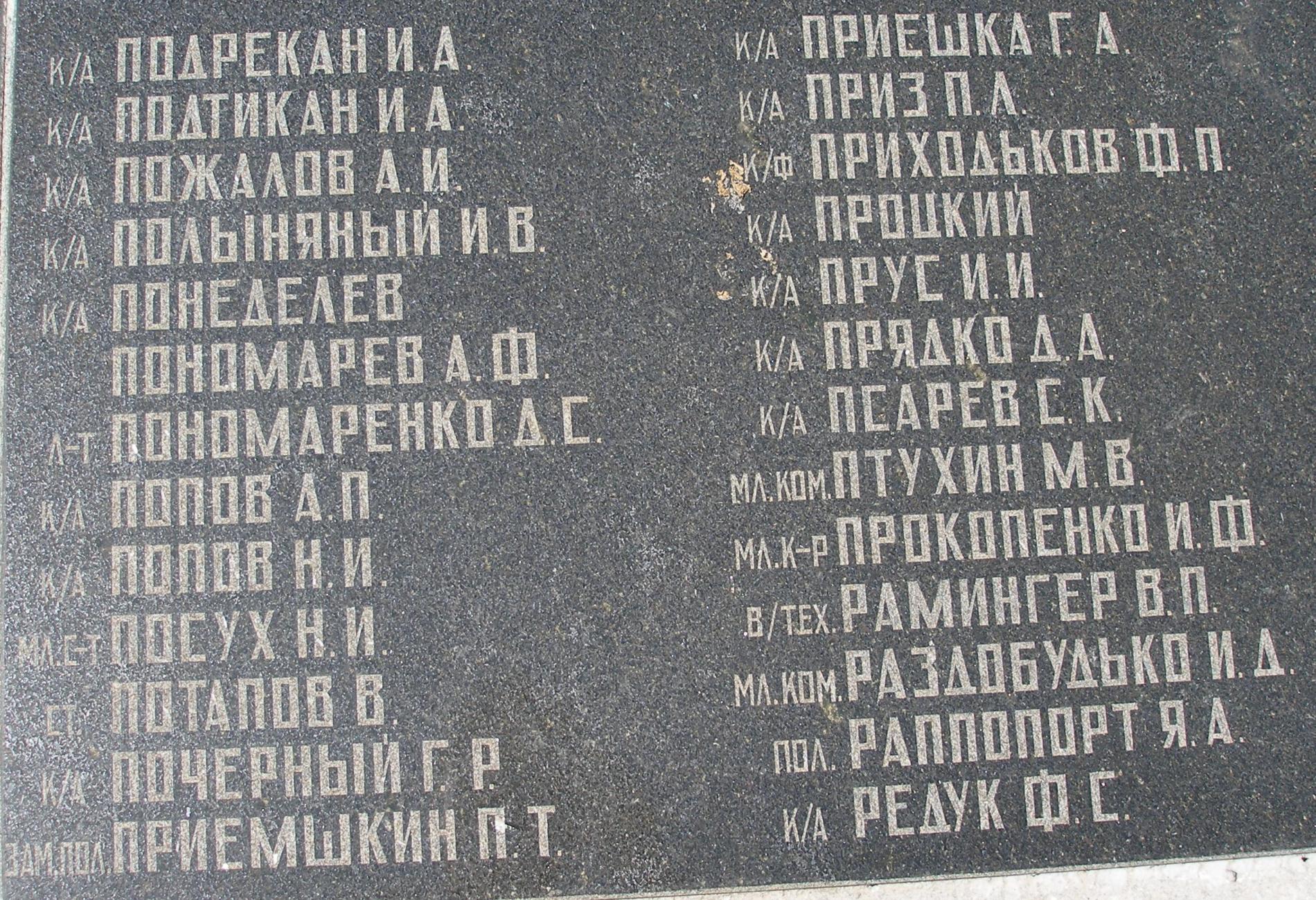 Братское кладбище защитников Севастополя 1941-1944 гг., ул. Пожарова, городское кладбище