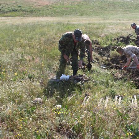 Военно-поисковая экспедиция вахта памяти «Аджимушкай 2014»