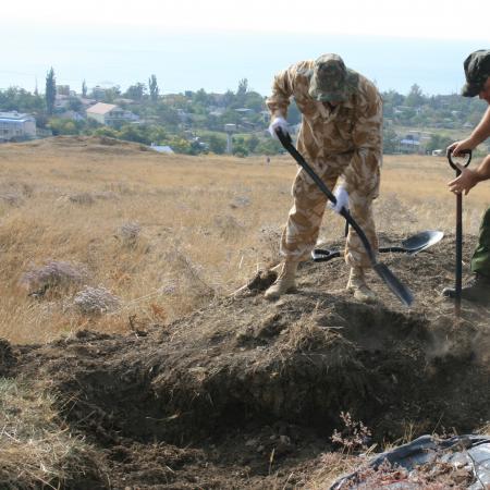 Военно-поисковая экспедиция вахта памяти «Эльтиген 2014»