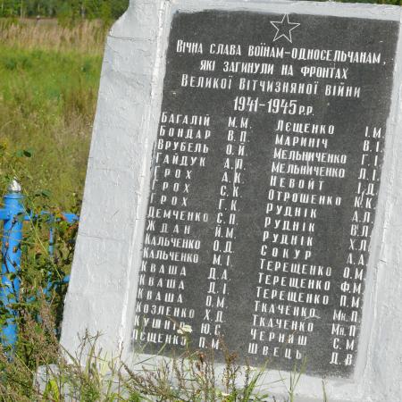 Братская могила на х. Петровское Вышгородского района