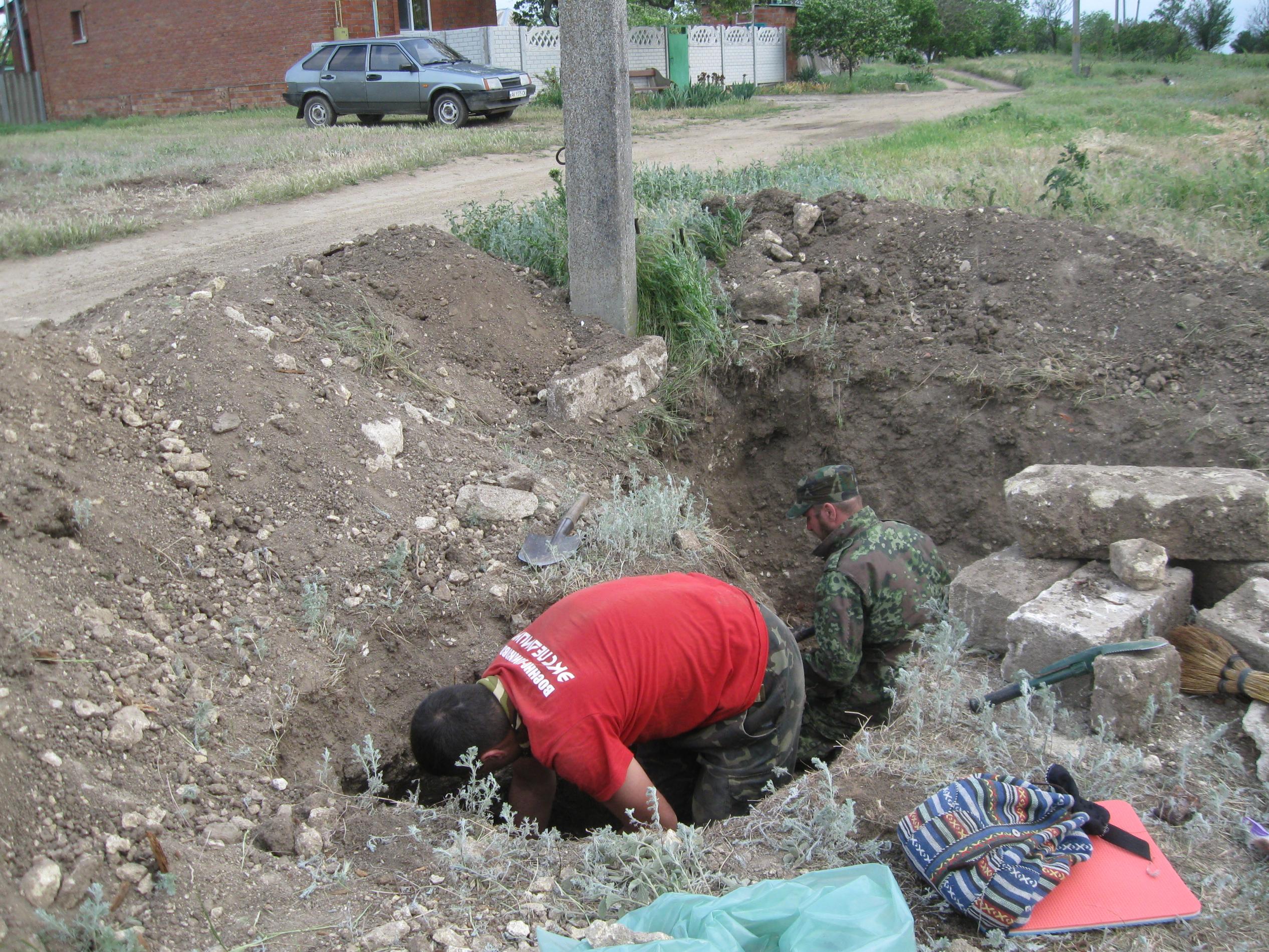 Военно-поисковая экспедиция вахта памяти «Аджимушкай 2014»