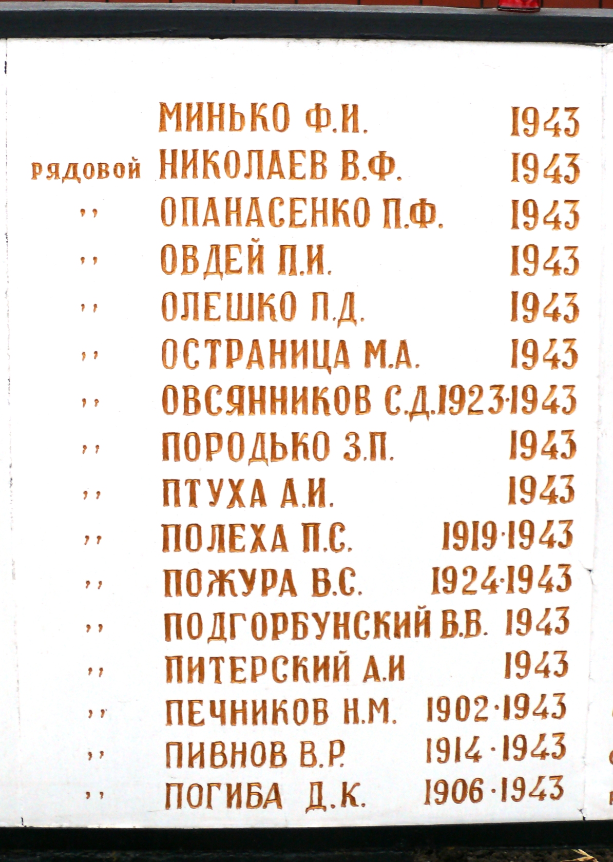 Братская могила в пгт. Дымер Вышгородского района