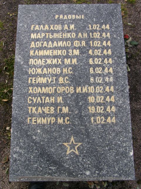 Воинское кладбище в парке им. 40-летия освобождения Днепропетровска