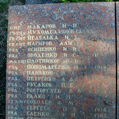 Братская могила в с. Глебовка Вышгородского района