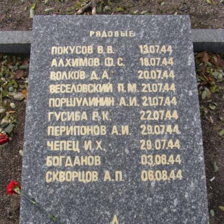Воинское кладбище в парке им. 40-летия освобождения Днепропетровска