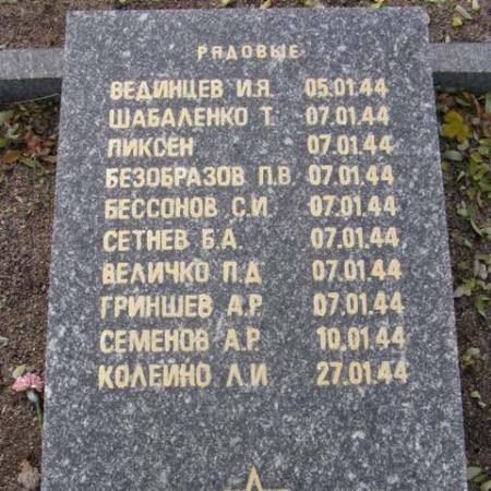 Воинское кладбище в парке им. 40-летия освобождения Днепропетровска