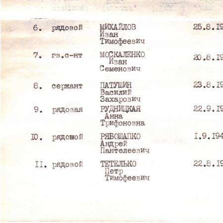 Братская могила в пгт. Бородино Тарутинского района