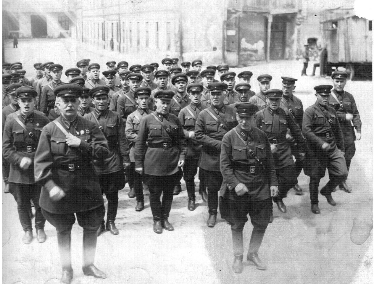 Сборы дирижеров Киевского особого военного округа с участием Главного дирижера РККА Семена Чернецкого, 1940 г. 