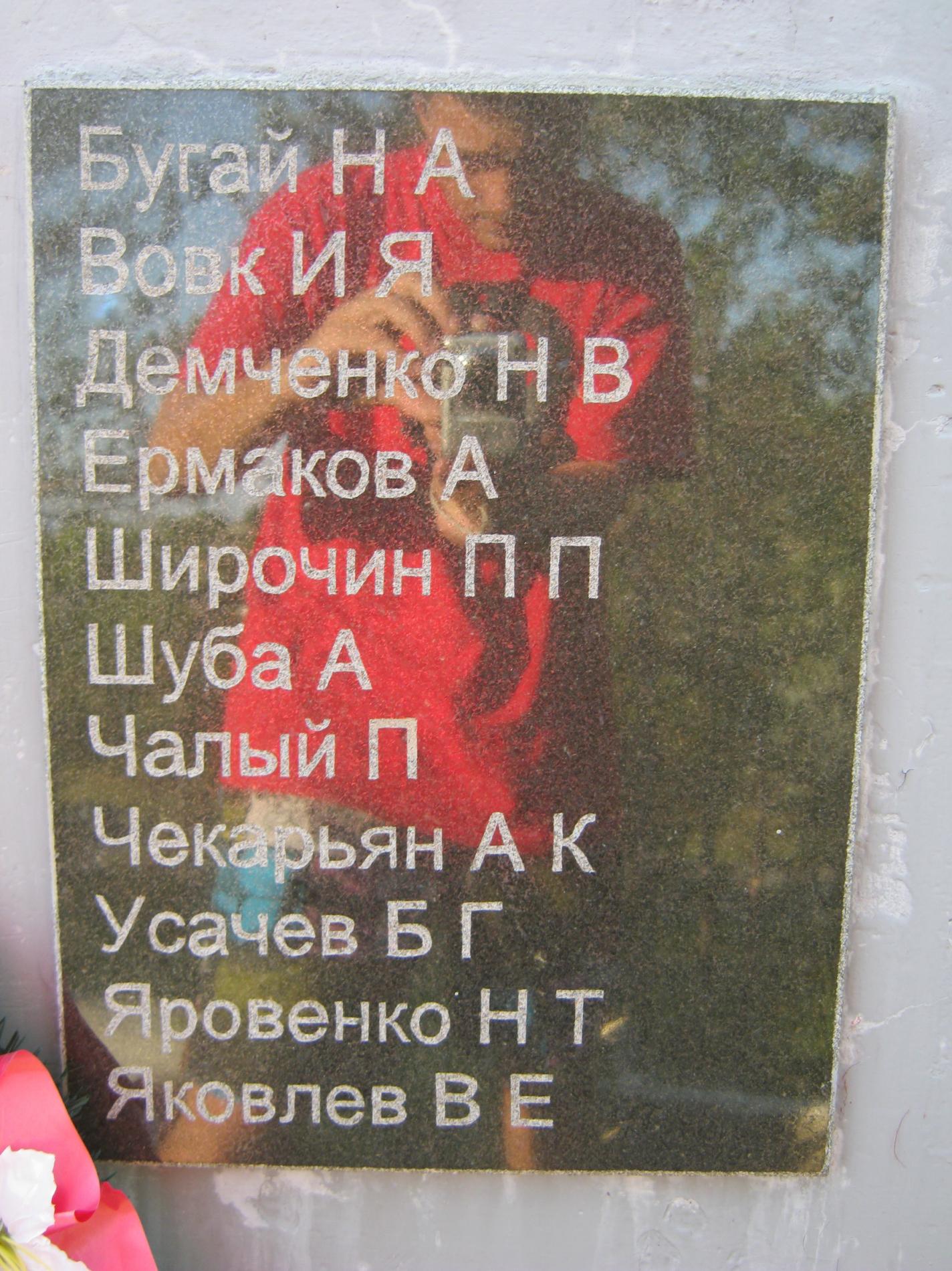 Памятник курсантам военно-морского училища береговой обороны им. ЛКСМУ