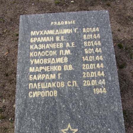 Воинское кладбище в парке им. 40-летия освобождения Днепропетровска