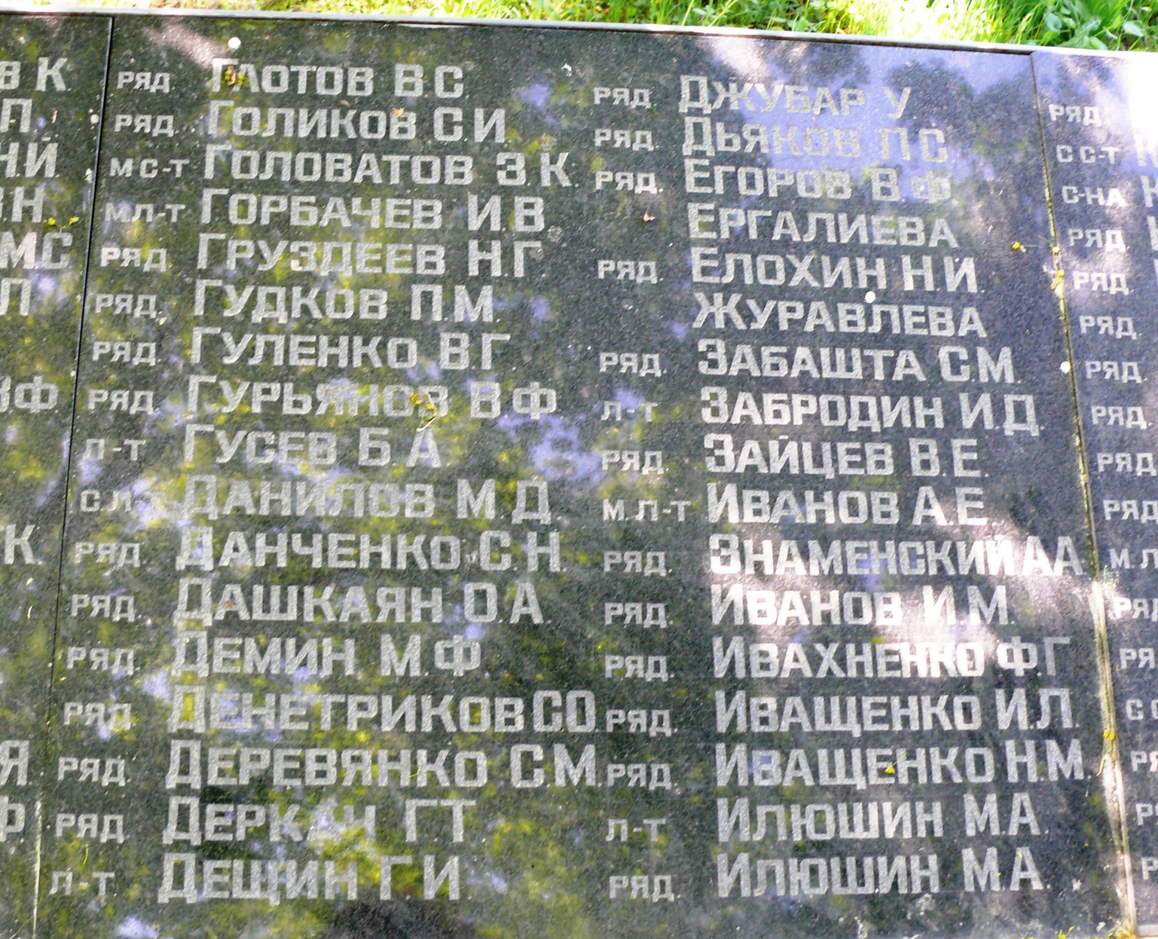 Братская могила в с. Малый Букрин Мироновского района