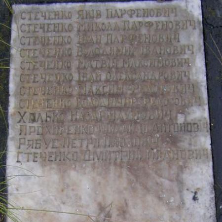 с. Козероги Черниговского района Черниговской области, Братская могила Воинов ВОВ