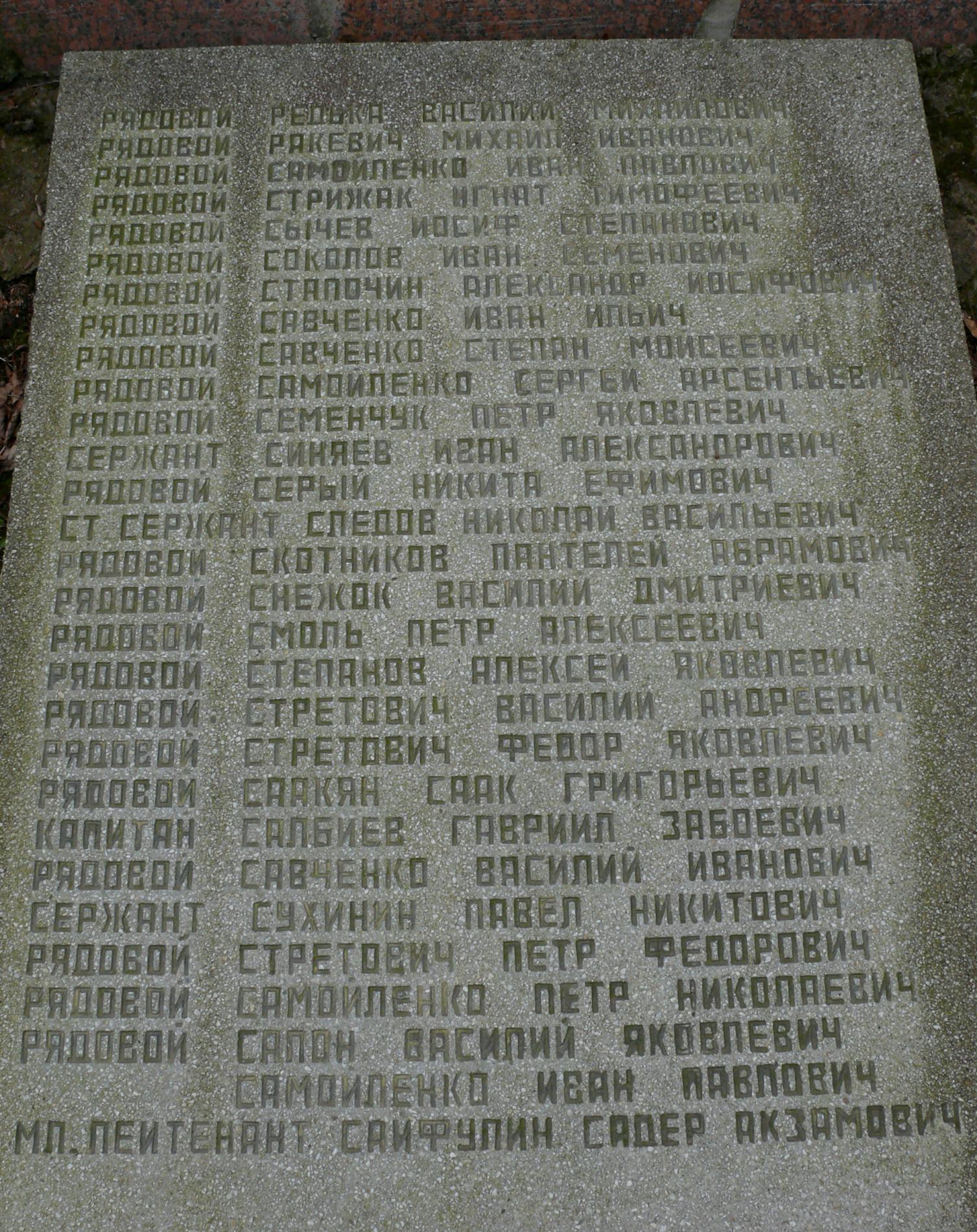 братская могила в с. Мелени Коростенского района