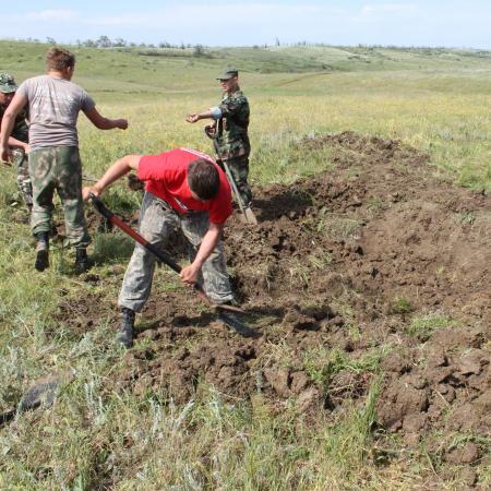 Военно-поисковая экспедиция вахта памяти «Аджимушкай 2014»