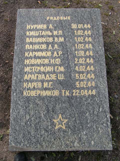 Воинское кладбище в парке им. 40-летия освобождения Днепропетровска