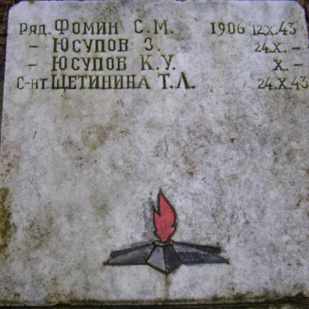 с. Кувечичи Черниговского района Черниговской области, Братская могила Воинов ВОВ