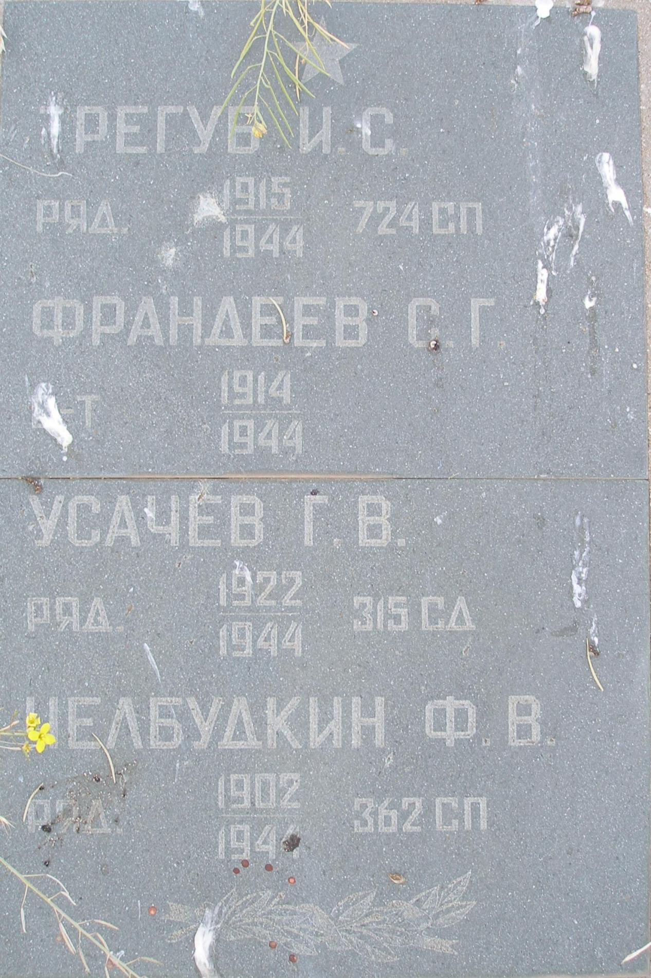 Братское кладбище Воинов ВОВ - с. Угловое (Аджи-Булат)