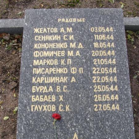 Воинское кладбище в парке им. 40-летия освобождения Днепропетровска