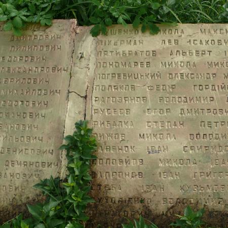 Братская могила в с. Ровы Вышгородского района