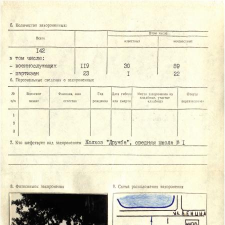 Братская могила на кладбище с. Балаклея Смелянского района