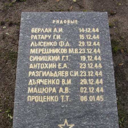 Воинское кладбище в парке им. 40-летия освобождения Днепропетровска