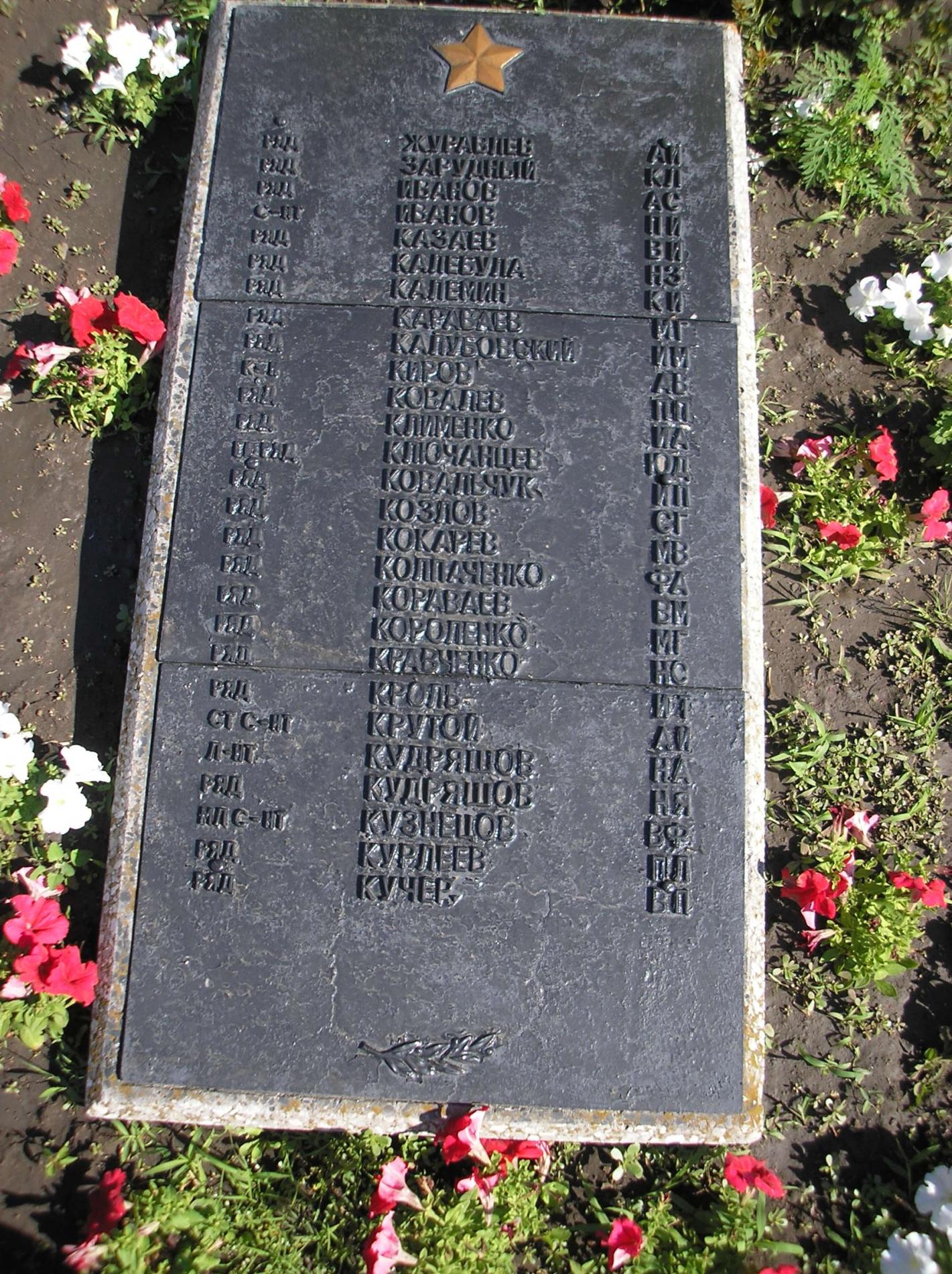 Мемориальный комплекс на ул. Скворцова в г. Запорожье