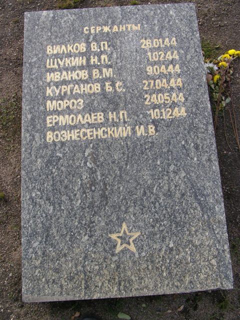 Воинское кладбище в парке им. 40-летия освобождения Днепропетровска
