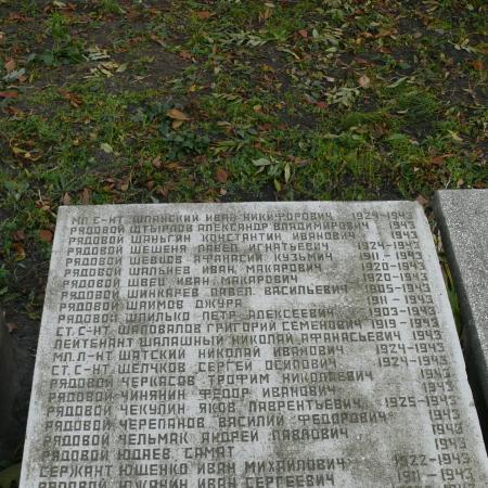 с. Чоповичи, братское воинское захоронение