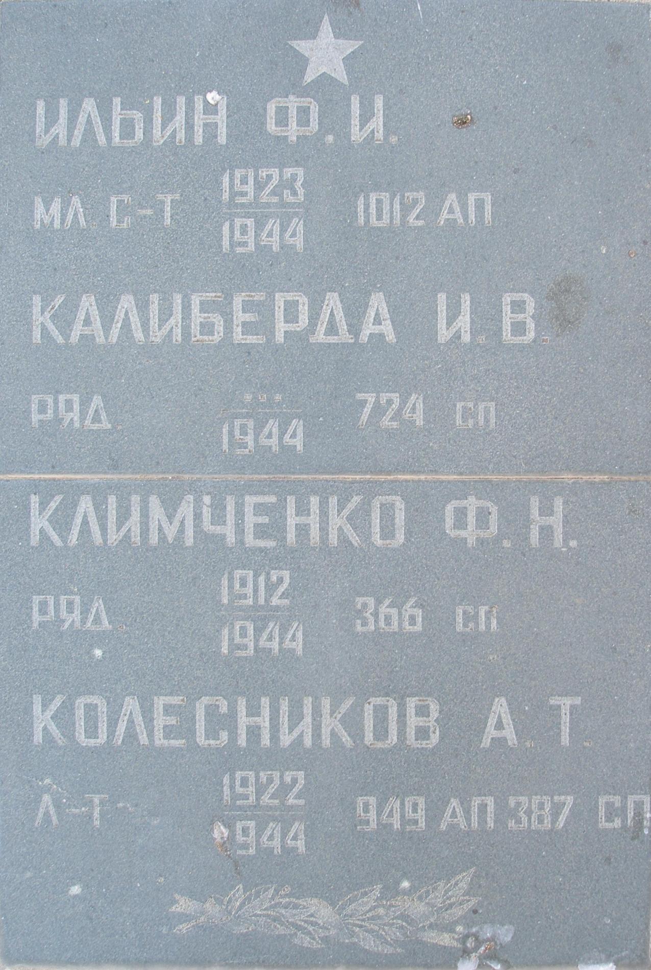 Братское кладбище Воинов ВОВ - с. Угловое (Аджи-Булат)