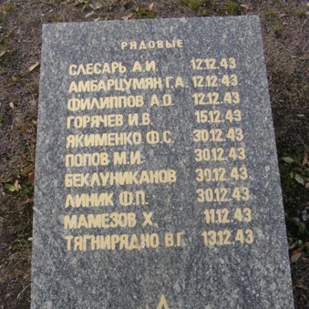 Воинское кладбище в парке им. 40-летия освобождения Днепропетровска