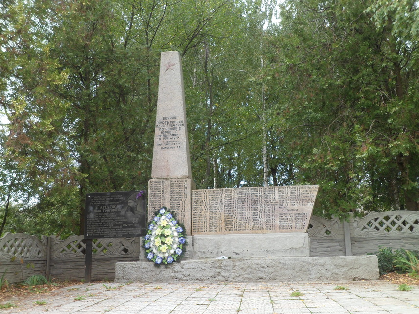 с. Багриновцы, памятный знак в честь воинов-односельчан