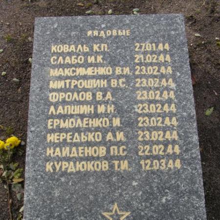 Воинское кладбище в парке им. 40-летия освобождения Днепропетровска