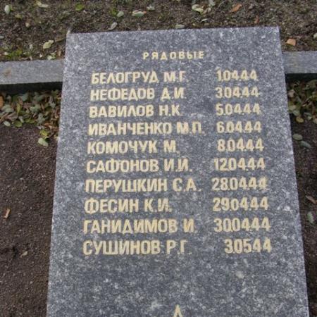 Воинское кладбище в парке им. 40-летия освобождения Днепропетровска