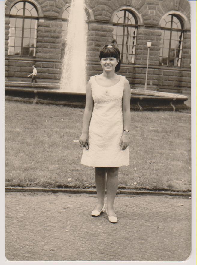 Эмма Жарикова, Дрезден, 1968 год.